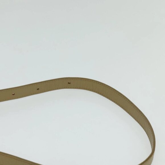 SAINT LAURENT Shoulder Bag PVC embossed Gray Auth BA782 - Picture 9 of 16